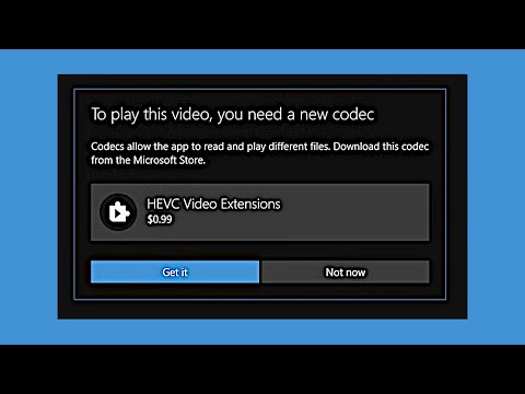 How To Get the Free HEVC Codec for Windows 10 / H.265 / HEVC Video Extensions