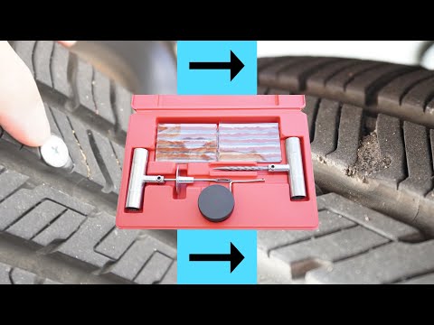 How to Plug a Tire Using a Tire Repair Kit