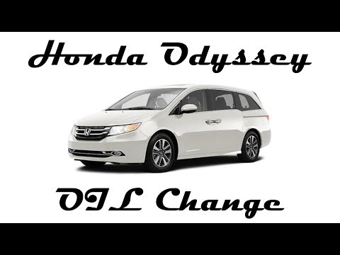 Honda Odyssey Oil Change DIY