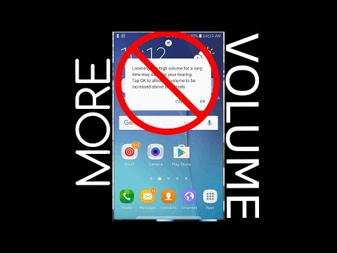 How to Disable the Android Volume Limiter: Macro Android app