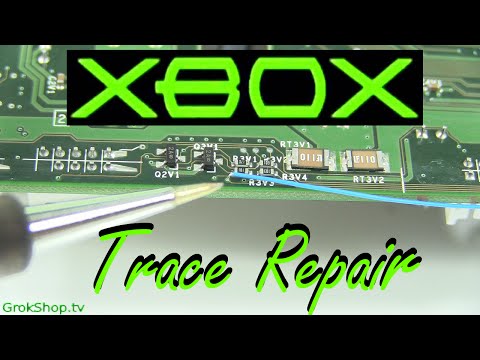 Original Xbox Trace Corrosion Repair - How To Fix